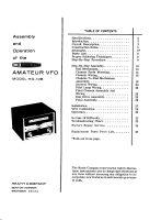 Heathkit HG-10B - Manual 